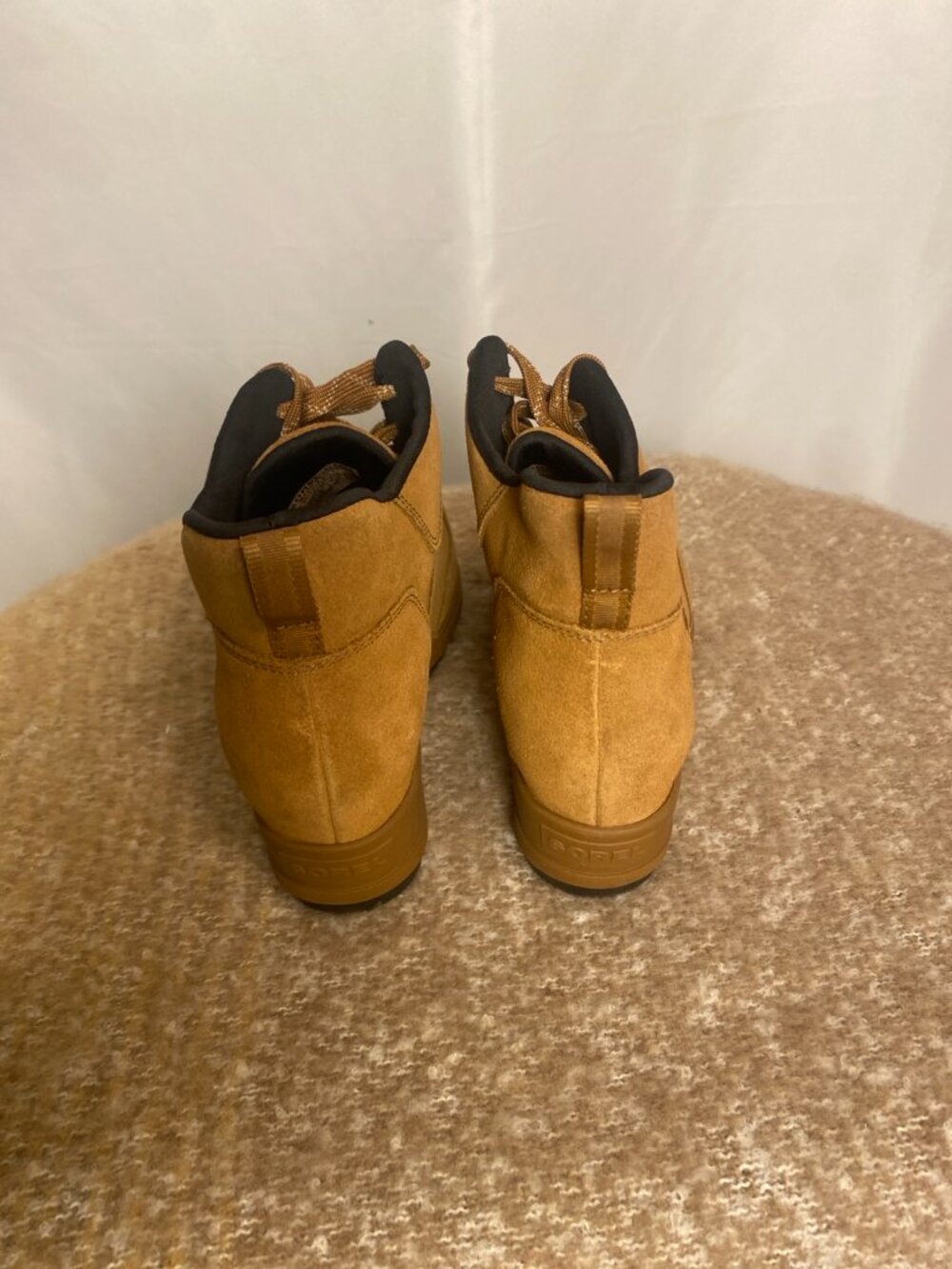 Sorel Tan Suede Ankle Boots Size 8 NWOB - Picture 5 of 9